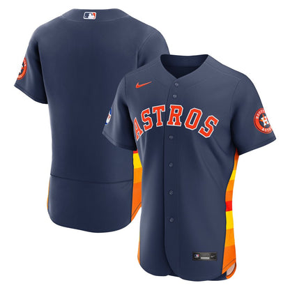 Houston Astros Nike Alternate 2 Authentic Jersey - Navy MLB Team Jersey Baseball Fan Apparel