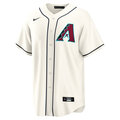 Arizona Diamondbacks Nike Home Replica Jersey - Cream MLB Team Jersey Baseball Fan Apparel