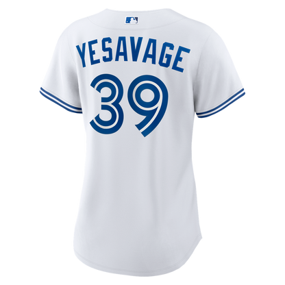 Toronto Blue Jays Trey Yesavage Nike Women's Home Replica Jersey - White MLB Team Jersey Baseball Fan Apparel
