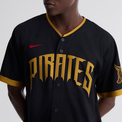 Pittsburgh Pirates Oneil Cruz Nike 2026 City Connect Stadium Jersey - Black MLB Team Jersey Baseball Fan Apparel