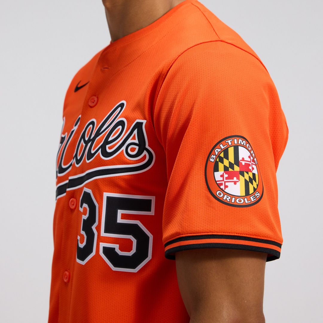 Baltimore Orioles Adley Rutschman Nike 2nd Alternate Limited Player Jersey - Orange MLB Team Jersey Baseball Fan Apparel