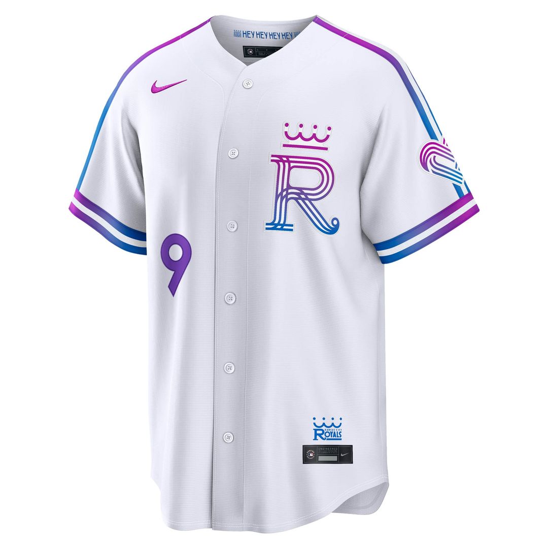 Kansas City Royals Vinnie Pasquantino Nike 2026 City Connect Stadium Jersey - White MLB Team Jersey Baseball Fan Apparel