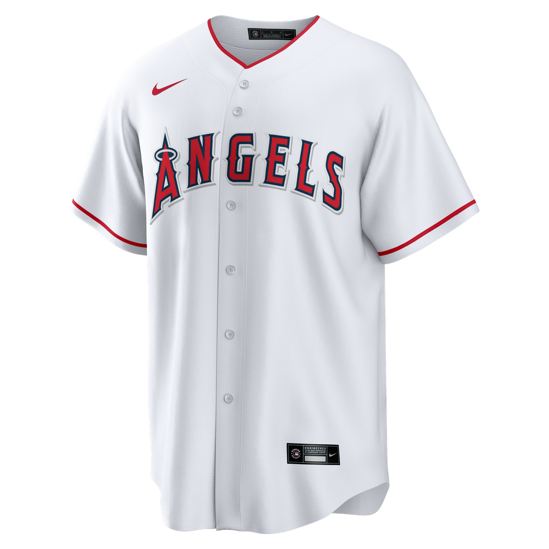 Los Angeles Angels Nolan Ryan Nike Home Retired Player Replica Jersey - White MLB Team Jersey Baseball Fan Apparel