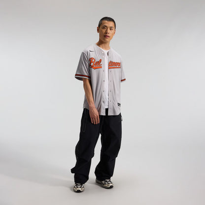 Baltimore Orioles Nike Road Replica Team Jersey - Gray MLB Team Jersey Baseball Fan Apparel