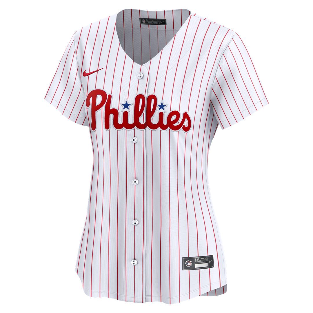 Philadelphia Phillies Nike Women's Home Limited Jersey - White MLB Team Jersey Baseball Fan Apparel
