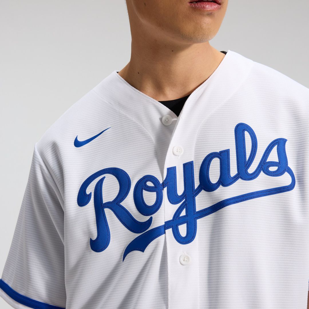 Kansas City Royals Bobby Witt Jr. Nike Home Replica Player Jersey - White MLB Team Jersey Baseball Fan Apparel