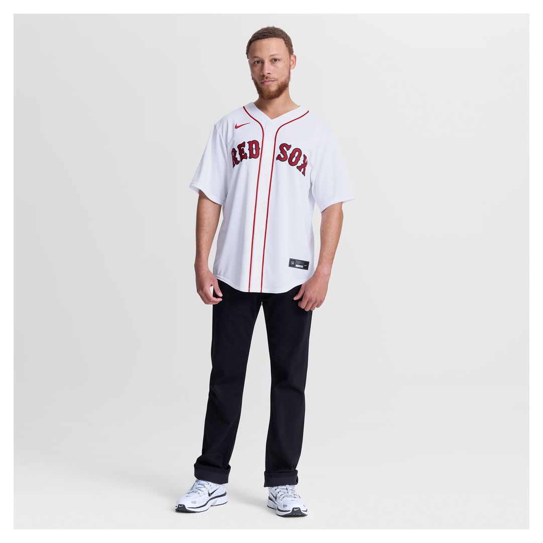 Boston Red Sox Jovani Moran Nike Home Replica Jersey - White MLB Team Jersey Baseball Fan Apparel