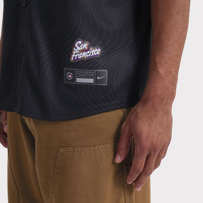 San Francisco Giants Nike 2025 City Connect Limited Jersey - Anthracite MLB Team Jersey Baseball Fan Apparel