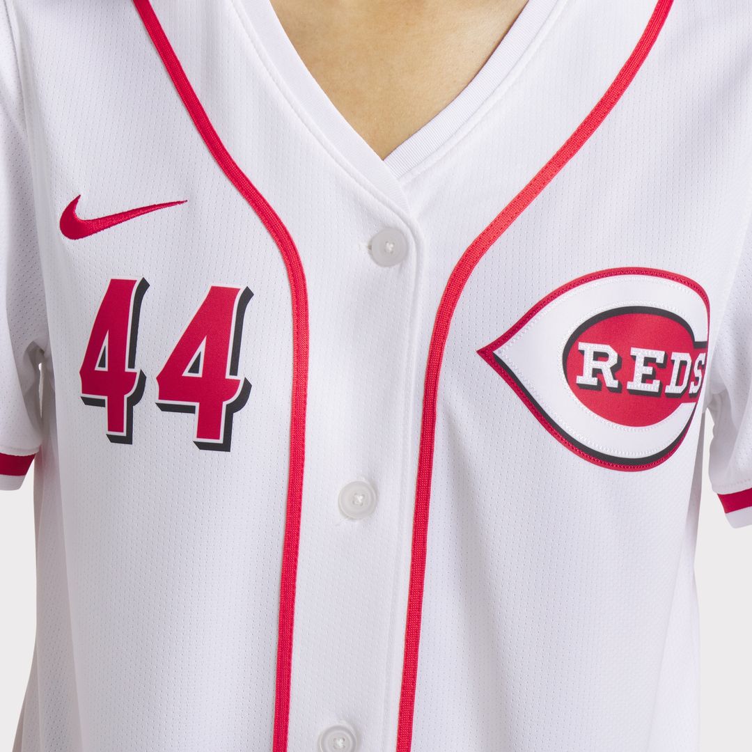 Cincinnati Reds Elly De La Cruz Nike Women's Home Limited Player Jersey - White MLB Team Jersey Baseball Fan Apparel