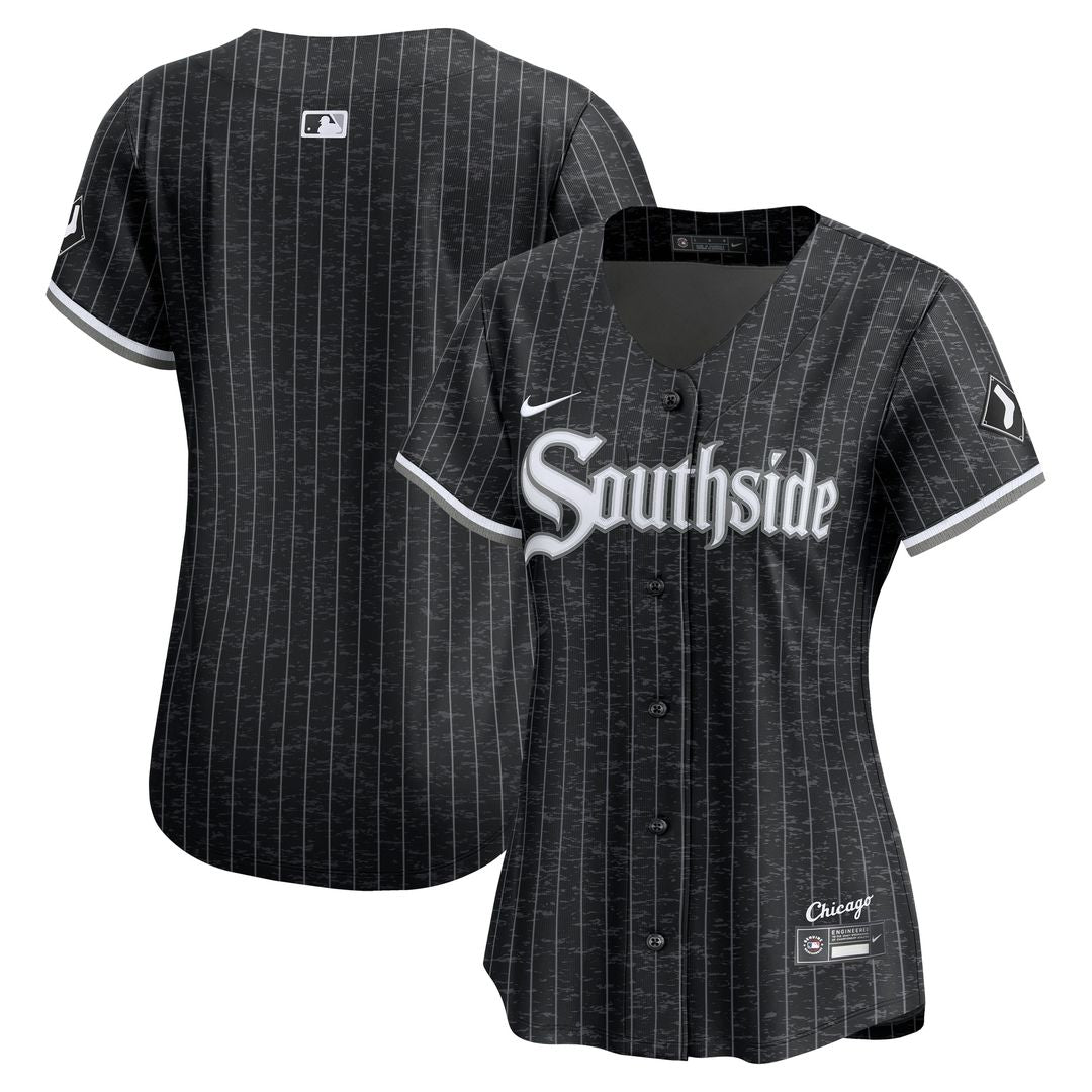 Chicago White Sox Nike Women's City Connect Limited Jersey - Black MLB Team Jersey Baseball Fan Apparel