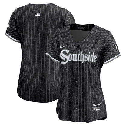 Chicago White Sox Nike Women's City Connect Limited Jersey - Black MLB Team Jersey Baseball Fan Apparel