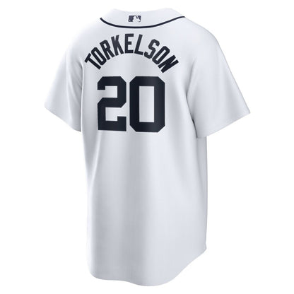 Detroit Tigers Spencer Torkelson Nike Home Replica Jersey - White MLB Team Jersey Baseball Fan Apparel