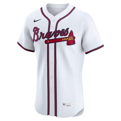 Atlanta Braves Matt Olson Nike Home Elite Player Jersey - White MLB Team Jersey Baseball Fan Apparel