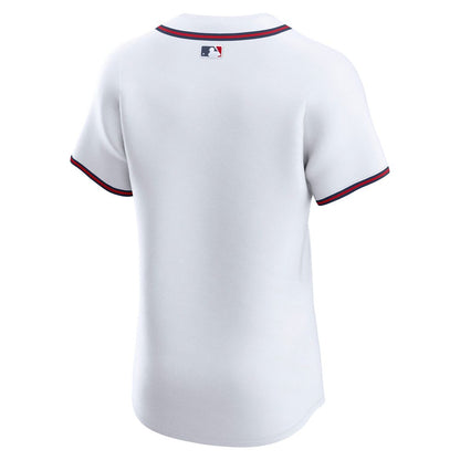 Atlanta Braves Nike Home Elite Jersey - White MLB Team Jersey Baseball Fan Apparel