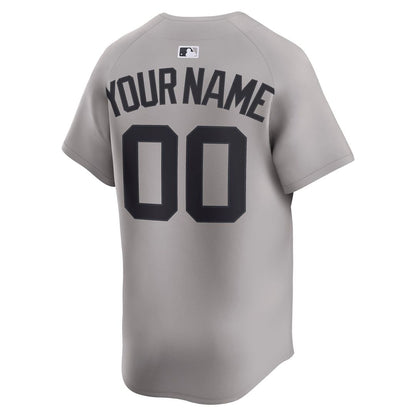 New York Yankees Nike Home Limited Custom Jersey - White MLB Team Jersey Baseball Fan Apparel