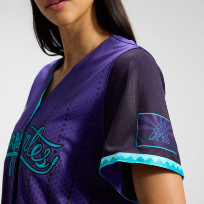 Arizona Diamondbacks Corbin Carroll Nike Women's 2025 City Connect Limited Player Jersey - Purple MLB Team Jersey Baseball Fan Apparel