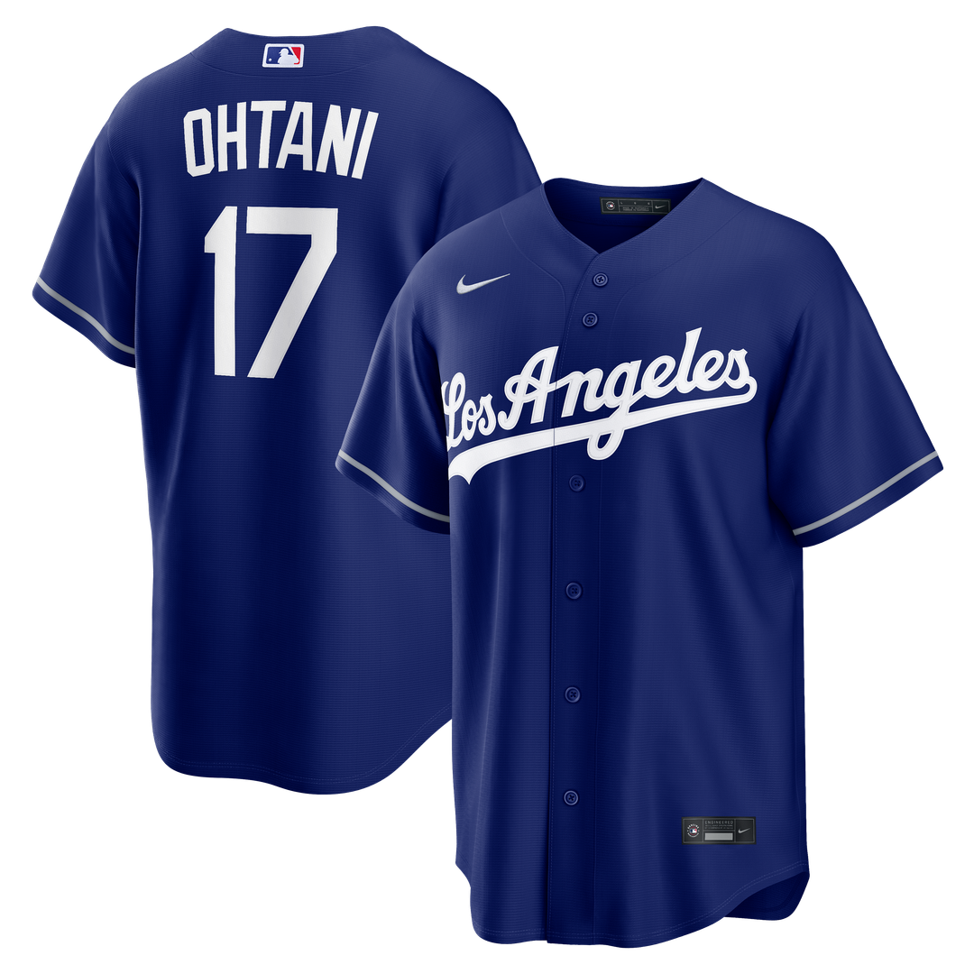 Los Angeles Dodgers Shohei Ohtani Nike Alternate Replica Jersey - Royal MLB Team Jersey Baseball Fan Apparel