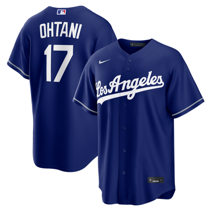 Los Angeles Dodgers Shohei Ohtani Nike Alternate Replica Jersey - Royal MLB Team Jersey Baseball Fan Apparel