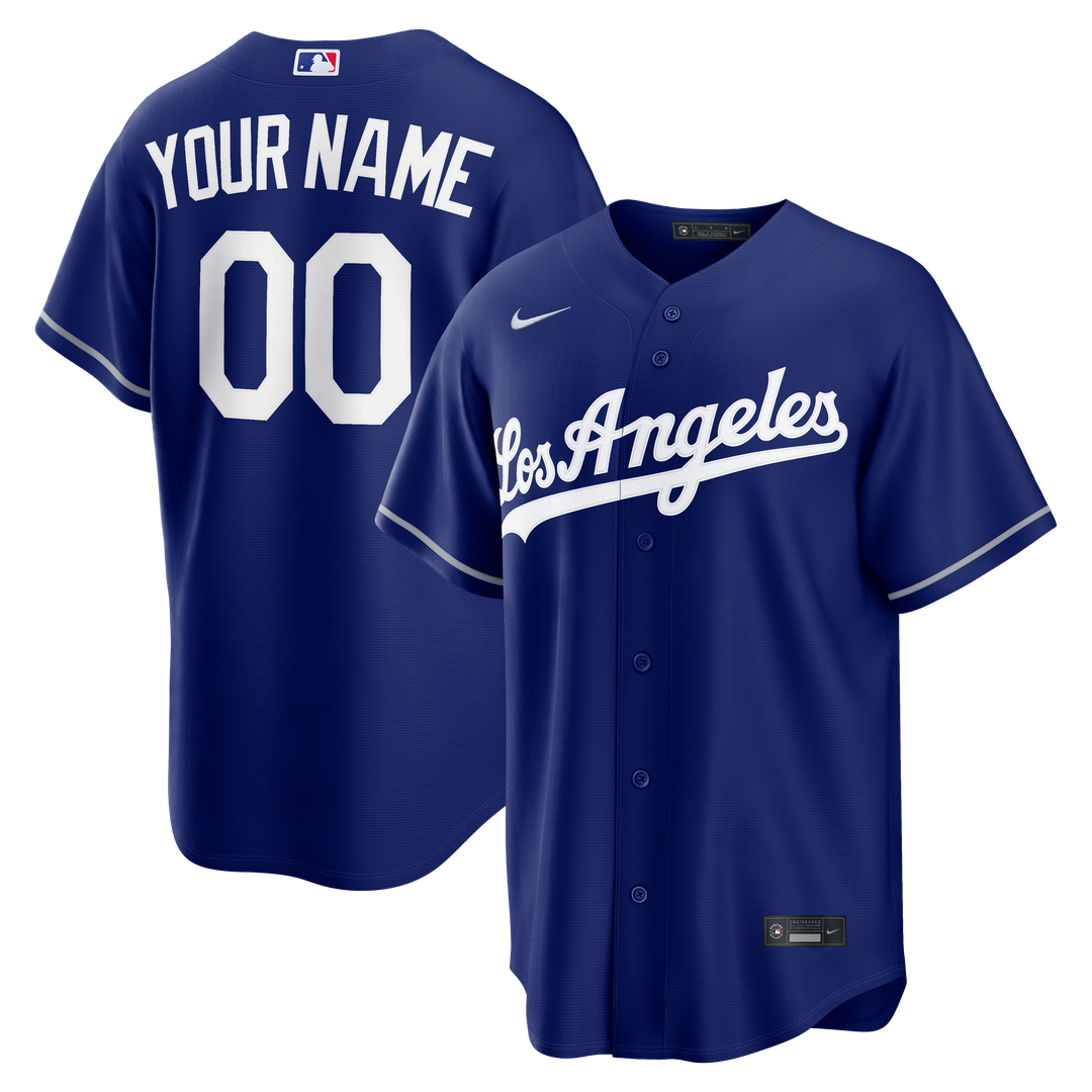 Los Angeles Dodgers Nike Home Replica Custom Jersey - White MLB Team Jersey Baseball Fan Apparel