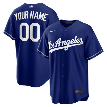 Los Angeles Dodgers Nike Home Replica Custom Jersey - White MLB Team Jersey Baseball Fan Apparel