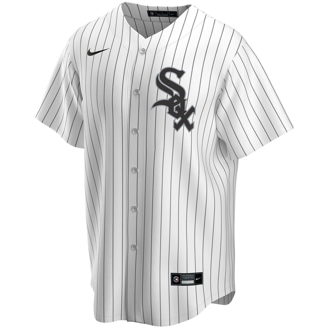 Chicago White Sox Nike Home Replica Custom Jersey - White MLB Team Jersey Baseball Fan Apparel