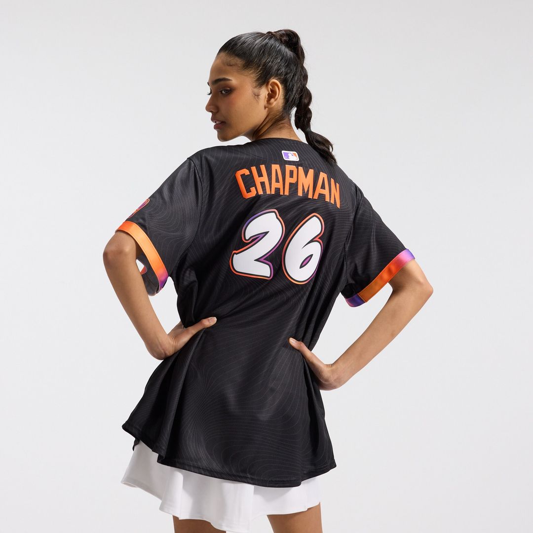 San Francisco Giants Matt Chapman Nike Women's 2025 City Connect Limited Jersey - Anthracite MLB Team Jersey Baseball Fan Apparel