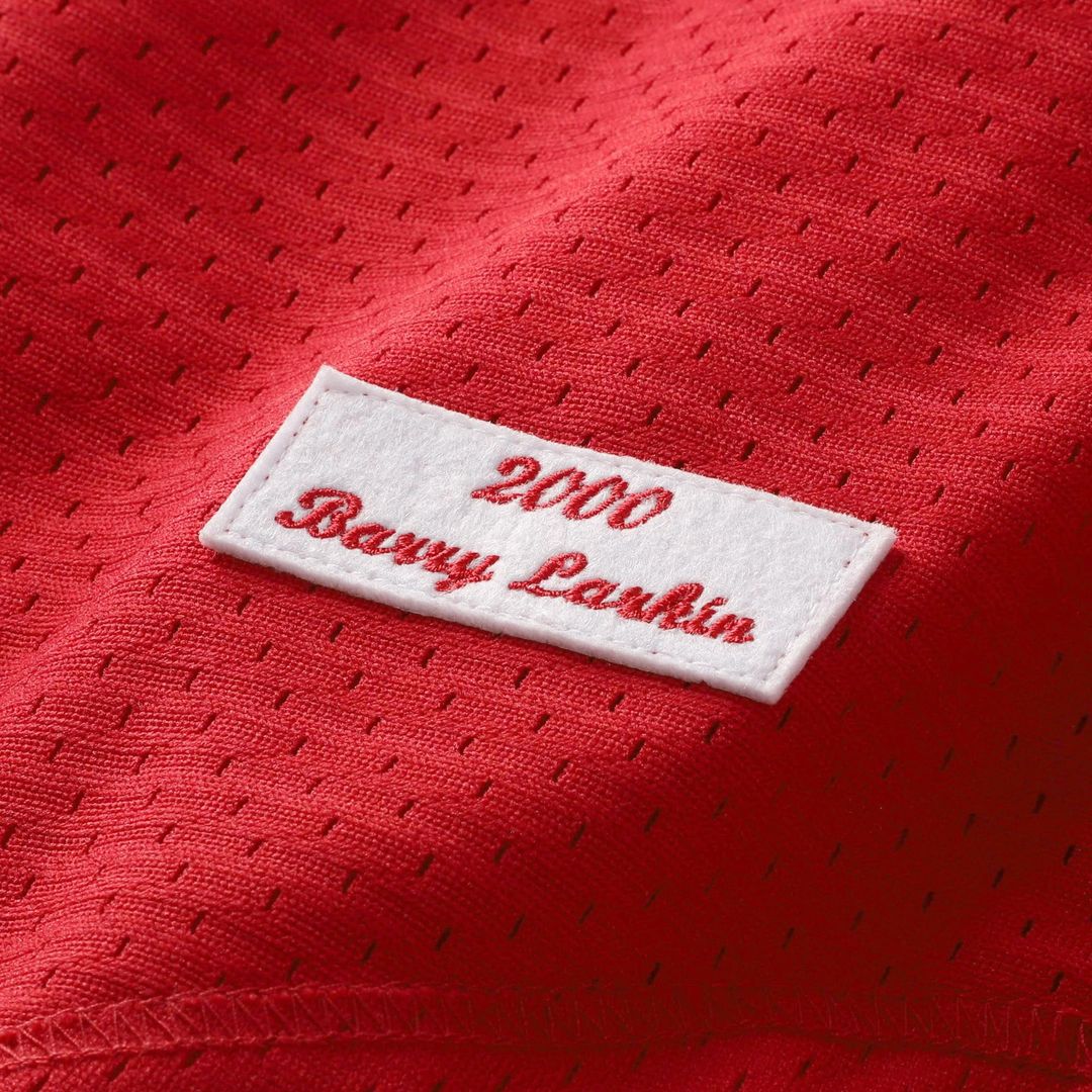 Cincinnati Reds Barry Larkin Mitchell & Ness Cooperstown Mesh Batting Practice Button - Up Jersey - Black MLB Team Jersey Baseball Fan Apparel