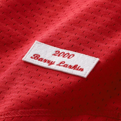 Cincinnati Reds Barry Larkin Mitchell & Ness Cooperstown Mesh Batting Practice Button - Up Jersey - Black MLB Team Jersey Baseball Fan Apparel