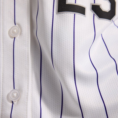 Colorado Rockies Kris Bryant Nike Women's Home Limited Player Jersey - White MLB Team Jersey Baseball Fan Apparel