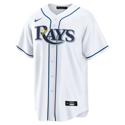 Tampa Bay Rays Jonathan Aranda Nike Home Replica Jersey - White MLB Team Jersey Baseball Fan Apparel