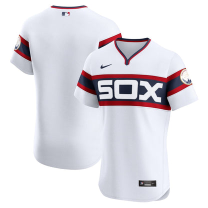 Chicago White Sox Nike Alternate Vapor Premier Elite Patch Jersey - White MLB Team Jersey Baseball Fan Apparel