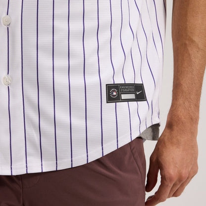 Colorado Rockies Nike Alternate Replica Team Jersey - Purple MLB Team Jersey Baseball Fan Apparel