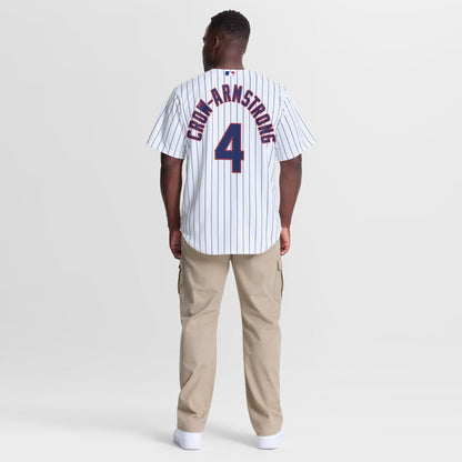 Chicago Cubs Pete Crow - Armstrong Nike Home Replica Jersey - White MLB Team Jersey Baseball Fan Apparel