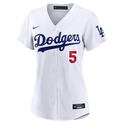 Los Angeles Dodgers Freddie Freeman Nike Women's Home Stadium Jersey - White MLB Team Jersey Baseball Fan Apparel