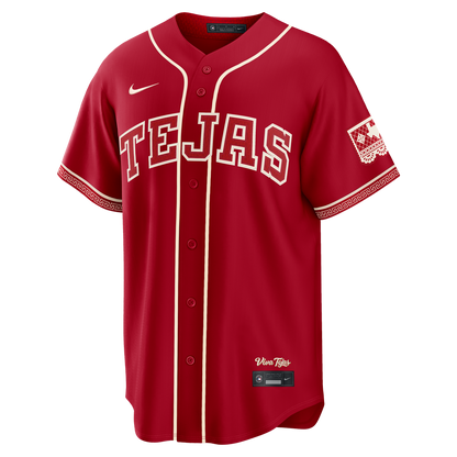 Texas Rangers Joc Pederson Nike 2026 City Connect Stadium Jersey - Red MLB Team Jersey Baseball Fan Apparel