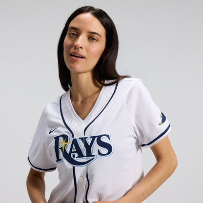 Tampa Bay Rays Nike Women's Home Limited Jersey - White MLB Team Jersey Baseball Fan Apparel