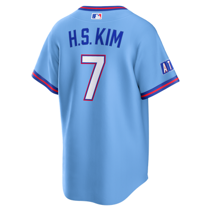Atlanta Braves Ha - Seong Kim Nike 2026 City Connect Stadium Jersey - Powder Blue MLB Team Jersey Baseball Fan Apparel