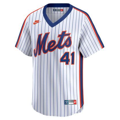 New York Mets Tom Seaver Nike Throwback Cooperstown Limited Jersey - White MLB Team Jersey Baseball Fan Apparel