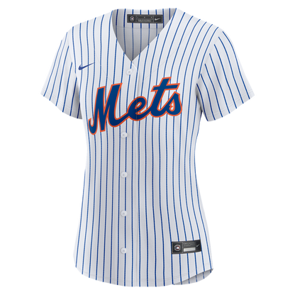 New York Mets Freddy Peralta Nike Women's Home Replica Jersey - White MLB Team Jersey Baseball Fan Apparel