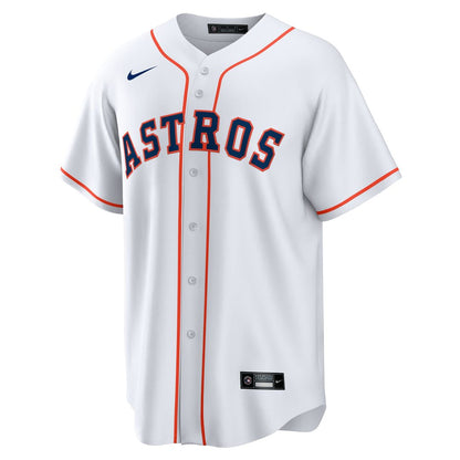 Houston Astros Jose Altuve Nike Home Replica Player Name Jersey - White MLB Team Jersey Baseball Fan Apparel