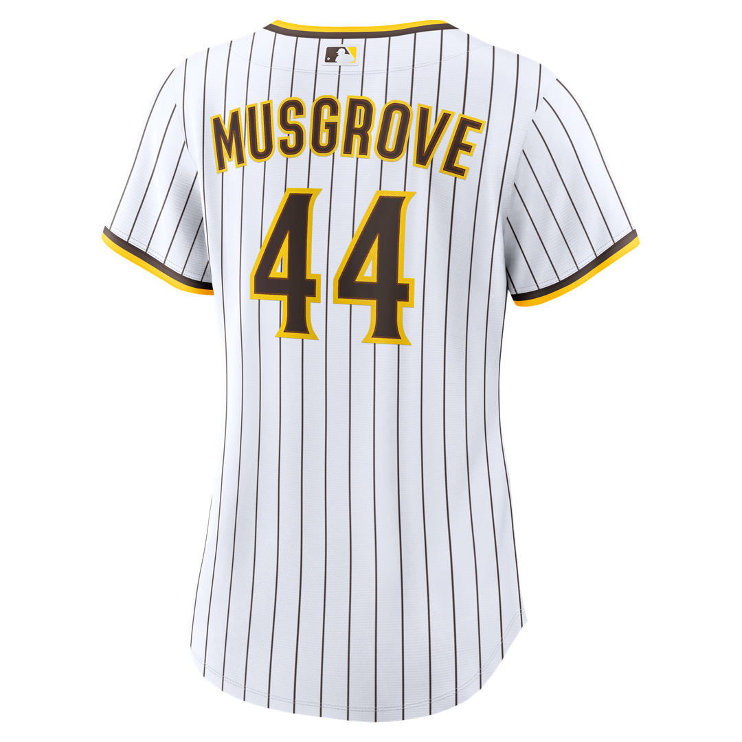 San Diego Padres Joe Musgrove Nike Women's Home Replica Jersey - White MLB Team Jersey Baseball Fan Apparel