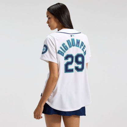 Seattle Mariners Cal Raleigh Nike Women's Home Limited Player Jersey - White MLB Team Jersey Baseball Fan Apparel