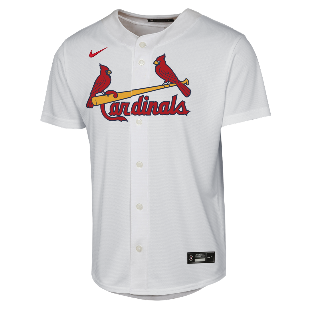 St. Louis Cardinals JJ Wetherholt Nike Youth Home Replica Jersey - White MLB Team Jersey Baseball Fan Apparel