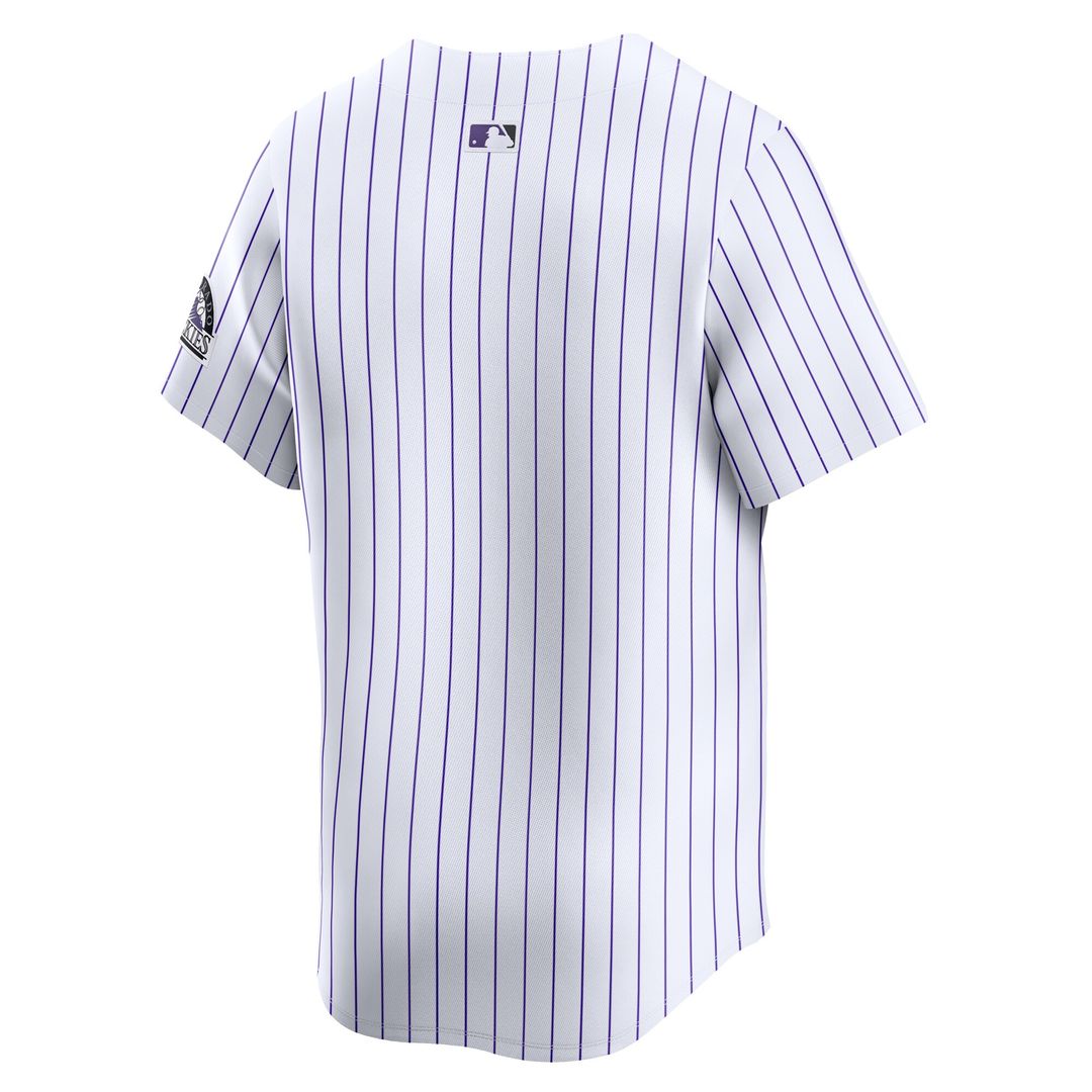 Colorado Rockies Nike Home Limited Player Jersey - White MLB Team Jersey Baseball Fan Apparel