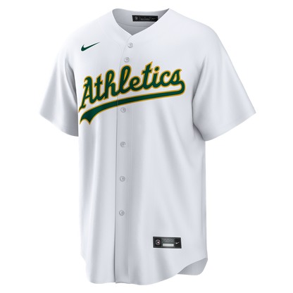 Athletics Nick Kurtz Nike Home Replica Player Jersey - White MLB Team Jersey Baseball Fan Apparel
