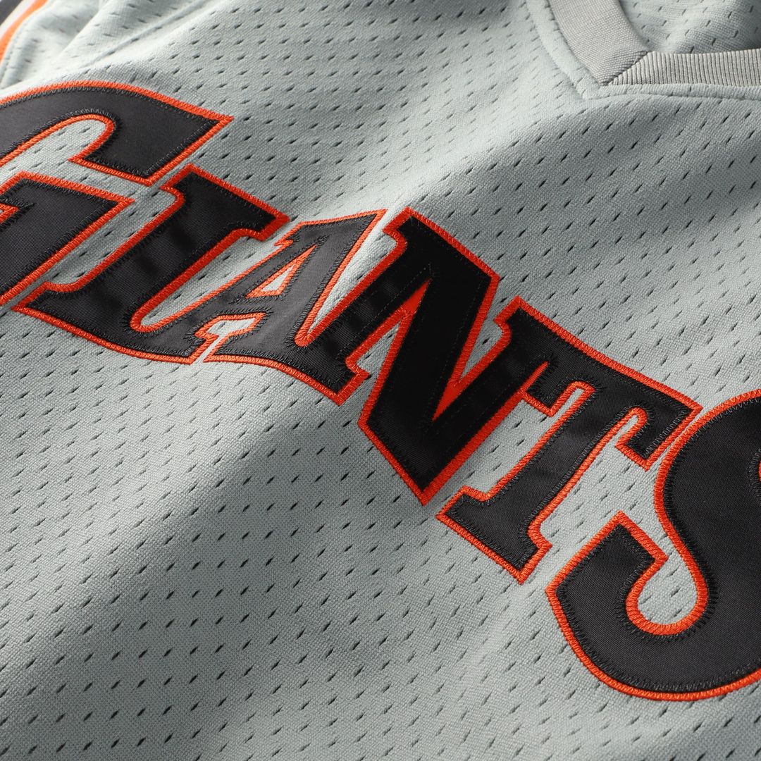 San Francisco Giants Will Clark Mitchell & Ness Authentic Batting Practice Jersey - Gray MLB Team Jersey Baseball Fan Apparel