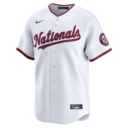 Washington Nationals Nike Home Limited Jersey - White MLB Team Jersey Baseball Fan Apparel
