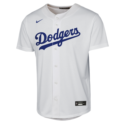 Los Angeles Dodgers Will Smith Nike Youth Home Replica Jersey - White MLB Team Jersey Baseball Fan Apparel