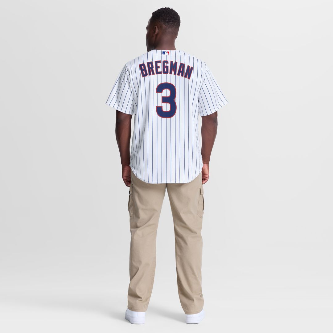Chicago Cubs Alex Bregman Nike Home Replica Jersey - White MLB Team Jersey Baseball Fan Apparel