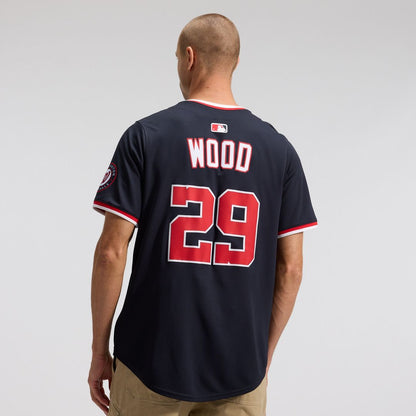 Washington Nationals James Wood Nike Alternate Limited Player Jersey - Navy MLB Team Jersey Baseball Fan Apparel